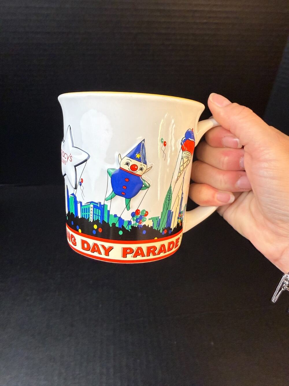 Macy’s 2005 Thanksgiving Day Parade 3D Embossed Balloons Mug